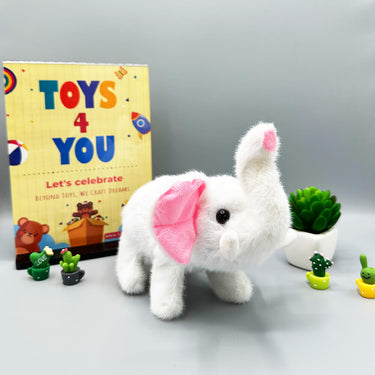 WALKING PLUSH ELEPHANT WITH MUSIC